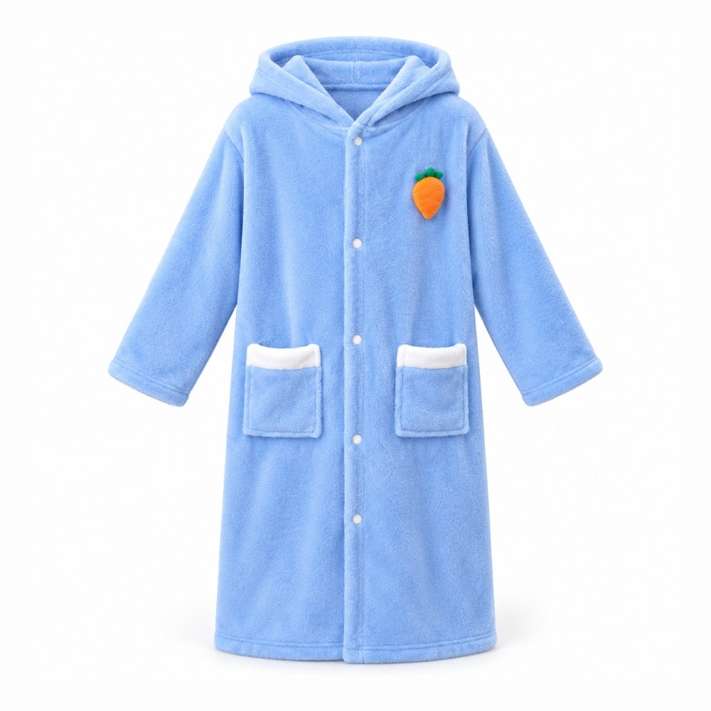 <font dir="auto" style="vertical-align: inherit;"><font dir="auto" style="vertical-align: inherit;">Cape pour enfants, serviette de bain, peignoir lapin, cape longue en polaire corail mignonne et épaisse de classe A pour enfants avec capuche</font></font>