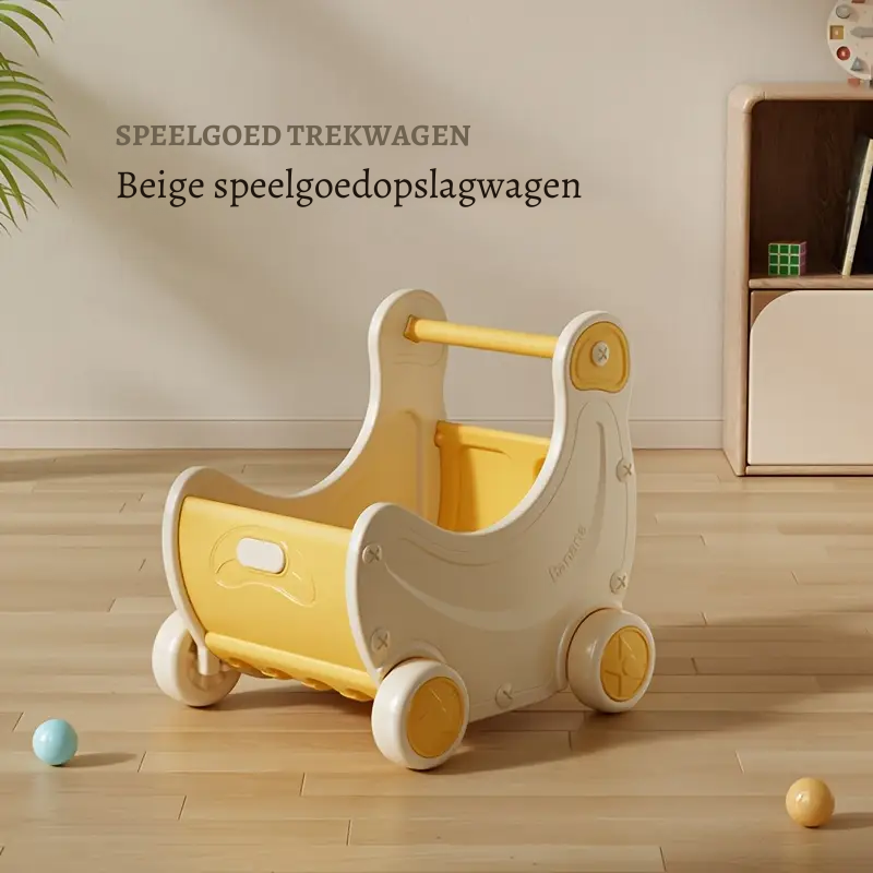 PlayTrolley™ – Kinder Speelgoedkar – Multifunctioneel & Duurzaam