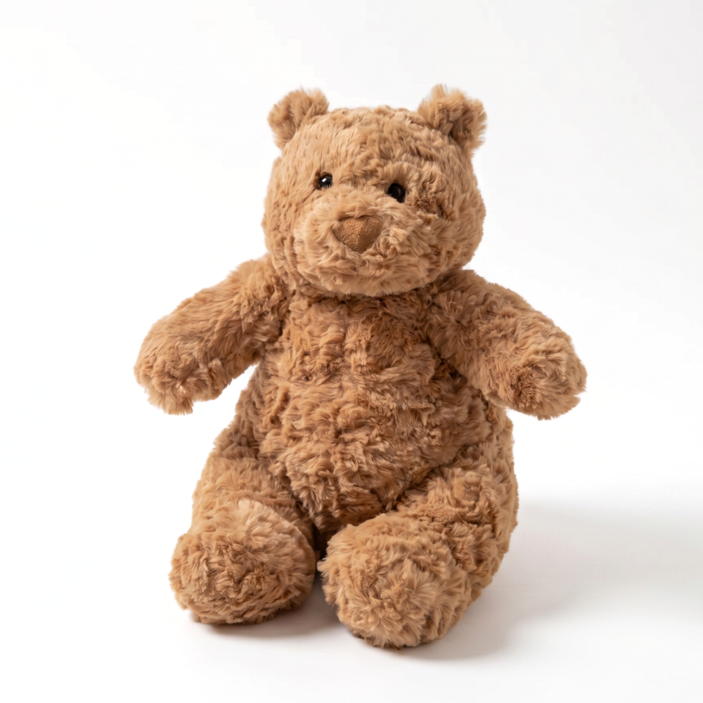 DressyCuddle – Teddybeer Knuffel met Outfit van Zacht Pluche
