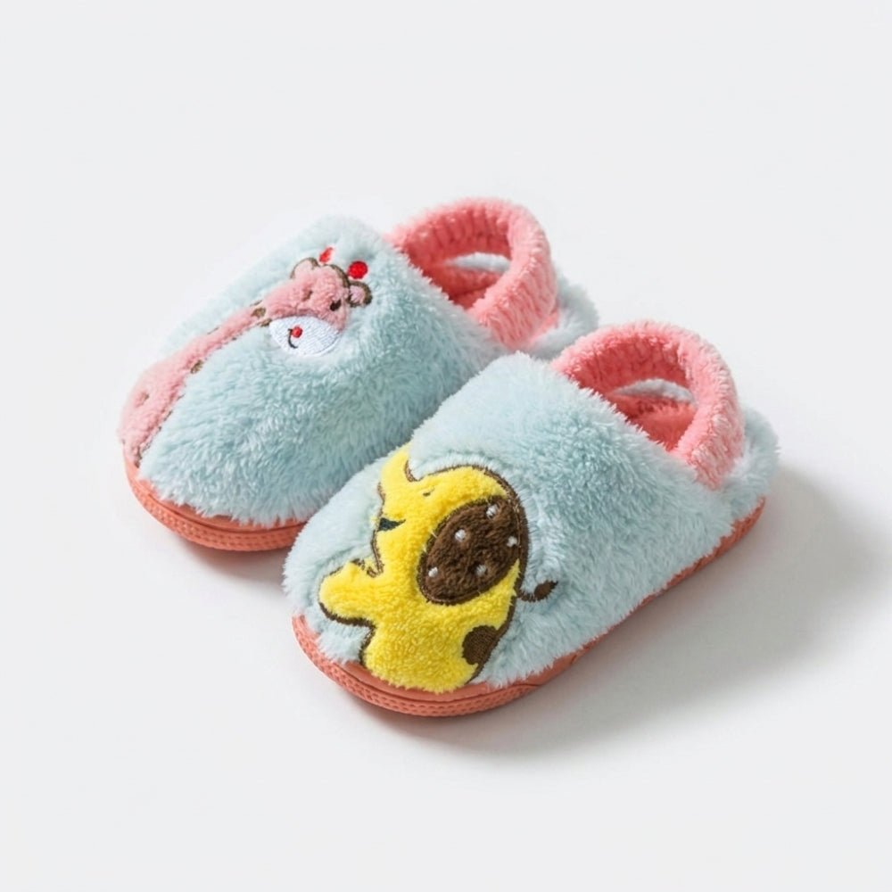 DinoStep – Pluche Kinderpantoffels met Dinosaurusdesign