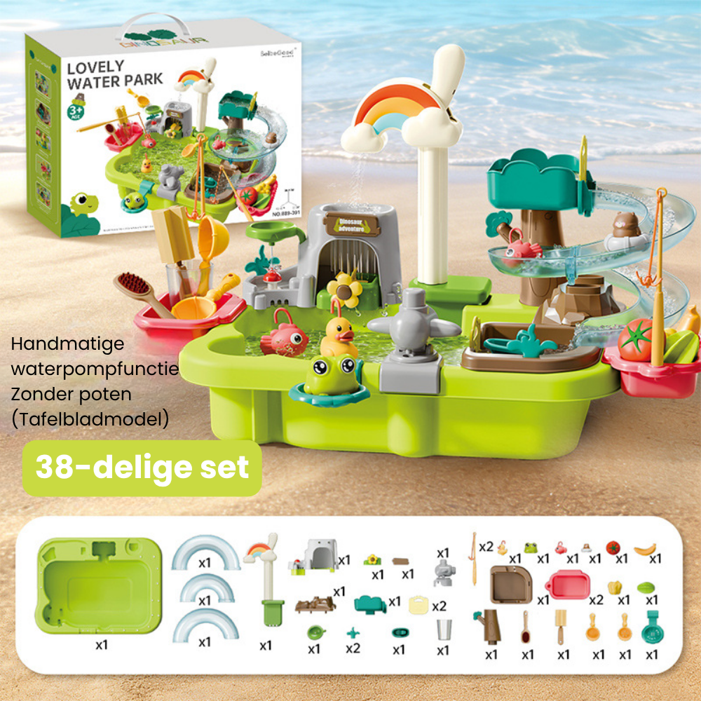 DinoSplash – Elektrische Speelgootsteen voor Kinderen
