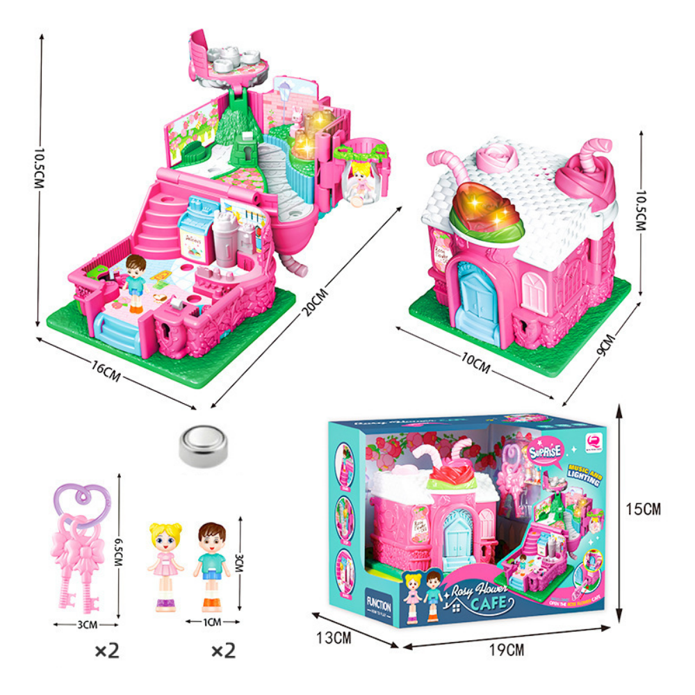SweetShop – Transformeerbaar Speelhuis voor Kinderen