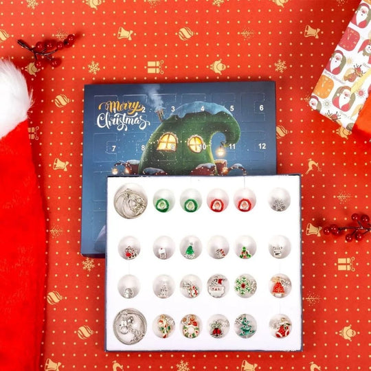 <font dir="auto" style="vertical-align: inherit;"><font dir="auto" style="vertical-align: inherit;">Bracelets de calendrier de l'Avent de Noël DIY transfrontaliers</font></font>