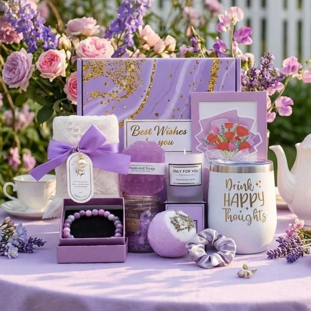 BlushBloom – Luxe Wellness Cadeauset voor Vrouwen