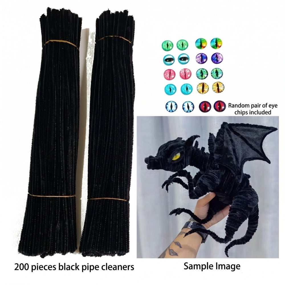 <font dir="auto" style="vertical-align: inherit;"><font dir="auto" style="vertical-align=" inherit>Kit de matériel pour poupée dinosaure en cure-pipe torsadé, matériaux de bricolage, bandes de peluche, cure-pipes créatifs en gros</font></font>