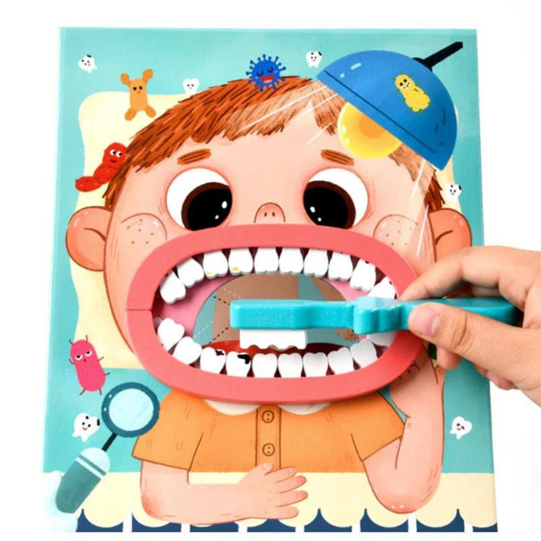 Dr. Dentist Speelset – Educatief Rollenspel voor Kinderen met Tandartsinstrumenten