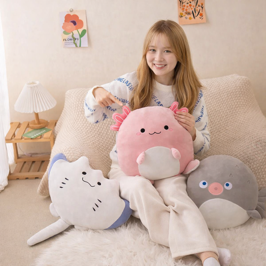 AquaCritters – Dieren Pluche Kussens