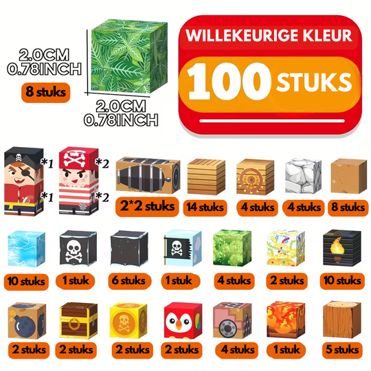 MagnetoBuild™ – Magnetische Bouwstenen Set – Educatief STEM Speelgoed