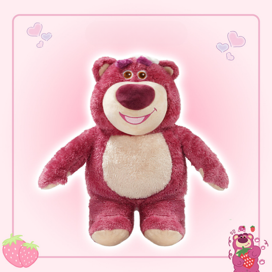 StrawberryCuddle – Zachte Roze Beer Knuffel