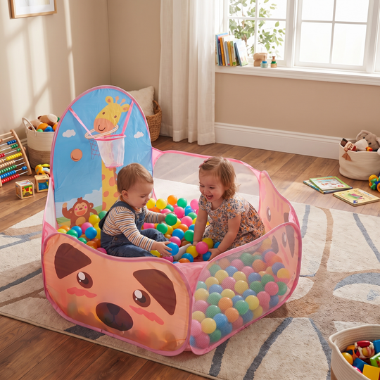 PlayJoy – Opvouwbare Ballenbak en Speelbox voor Kinderen