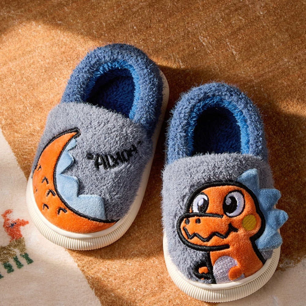 DinoWarm – Warme Kinderschoenen met Dinosaurusdesign