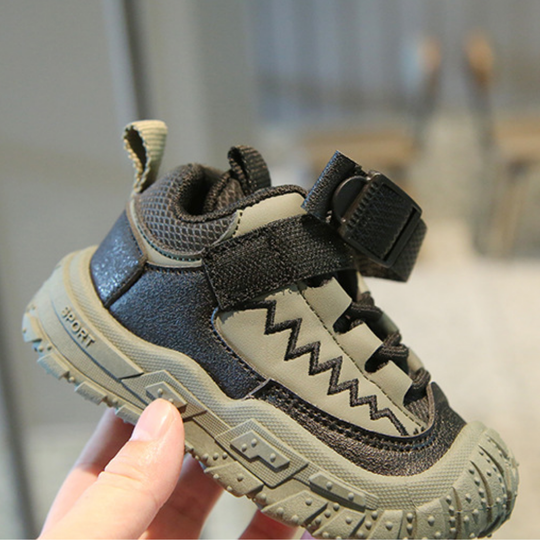 ActiveGrip – Kinder Sneakers met Klittenband en Antislip Zool