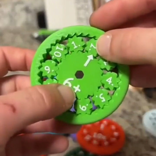 Milo & Moon - Wiskunde Fidgetspinners - Maak leren leuk!