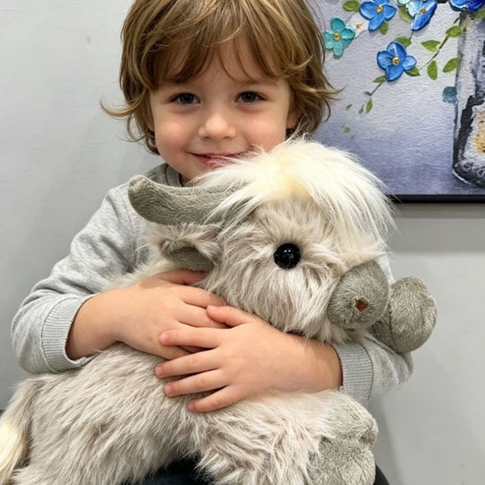 HighlandHug – Verzwaarde Hooglander Knuffel
