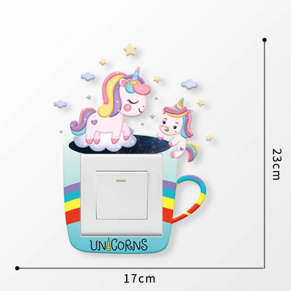 SwitchyFun – 3D Lichtschakelaar Decoratie