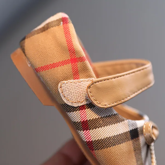 PlaidPrincess™ – Peuterschoenen met Zachte Zool – Stijlvol & Comfortabel