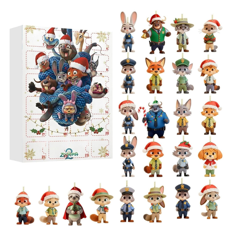 DierenCountdown – Adventskalender met Dierenkersthangers