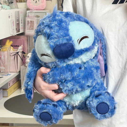 CuddleStitch – Blauwe Knuffel met Teddybeer