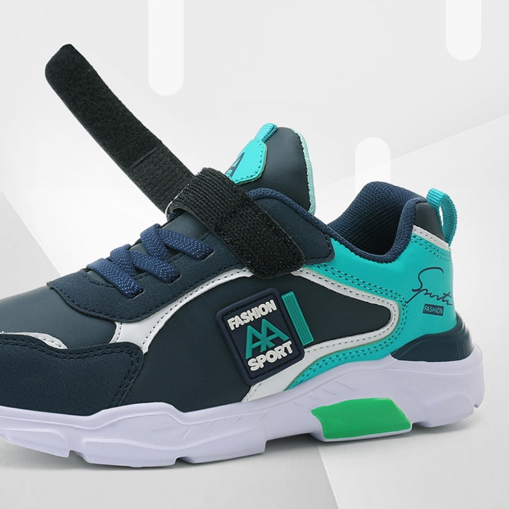 UrbanRun – Leren Sneakers voor Jongens