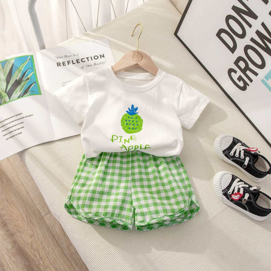 FruitBloom – Meisjes Zomerset met Fruitprint