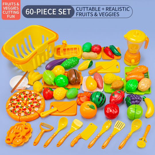 MiniChef – Speelgoed Fruit- en Groentesnijset