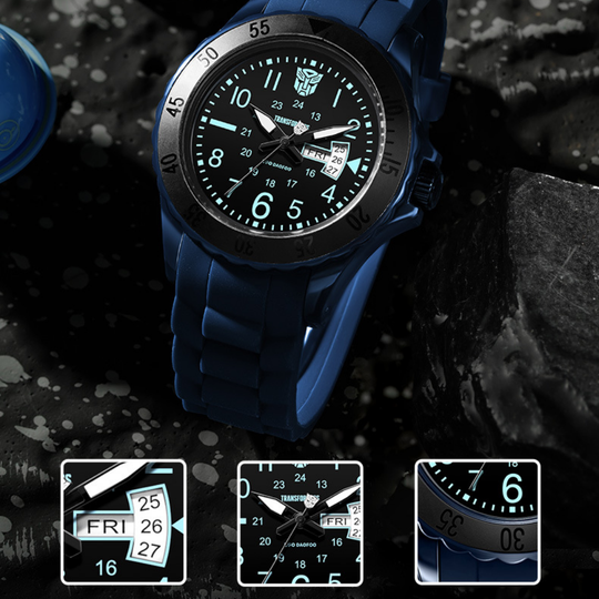 Transformix – Transformers Kinderhorloge met Datumweergave