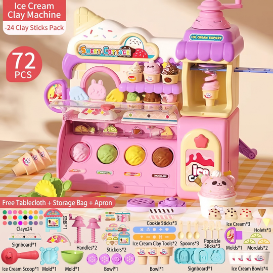 ClayCream – Klei IJsmaker Speelset