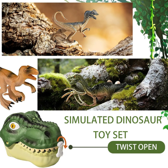 DinoDen dino hoofd speelset - Milo & Moon