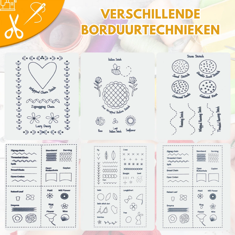 StitchBook™ – Ultieme Borduurset voor Beginners & DIY Liefhebbers