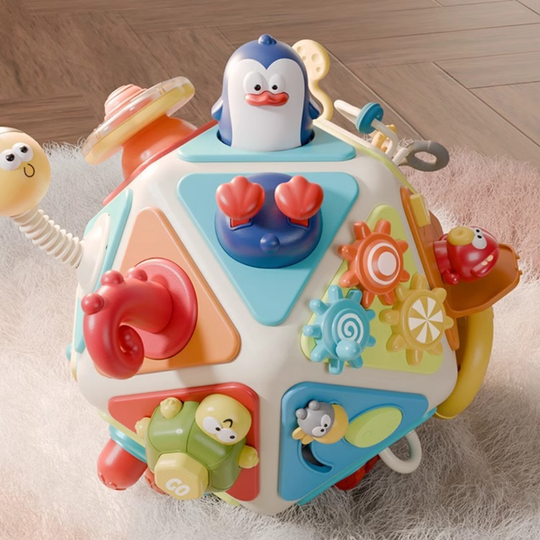 BusyCube – 20-in-1 Montessori Activiteitenkubus