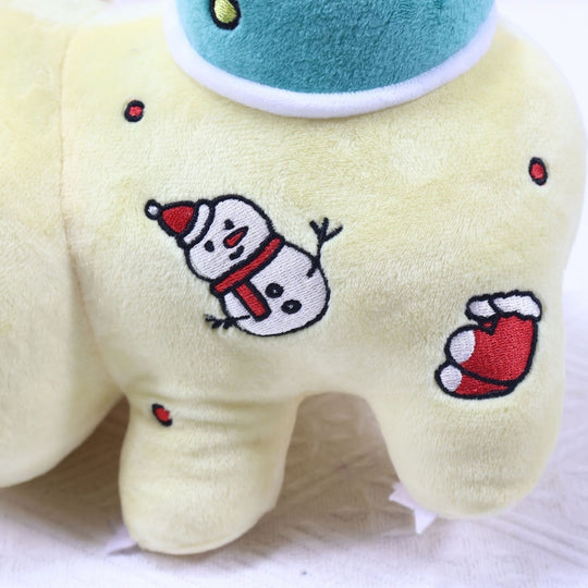 <font dir="auto" style="vertical-align: inherit;"><font dir="auto" style="vertical-align: inherit;">Nouvelle peluche de Noël transfrontalière bonhomme de neige, sapin de Noël, salamandre, coussin mignon, jouet en peluche, chapeau</font></font>