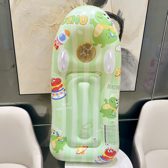 AquaPeek – Opblaasbaar Baby Zwemvlot met Transparant Kijkvenster