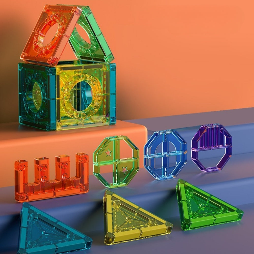 PrismTrack – Magnetische Knikkerbaan Bouwset
