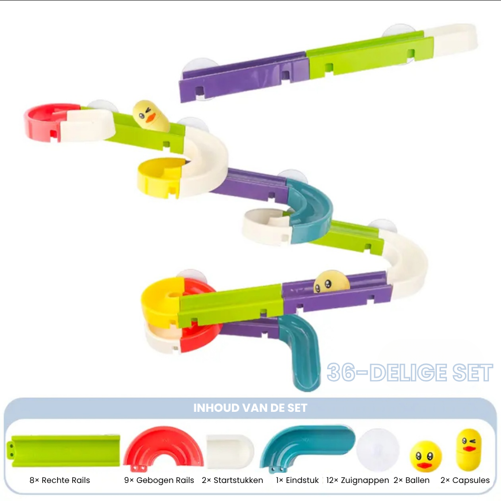 BathTracks – DIY Badspeelgoed Waterbaan