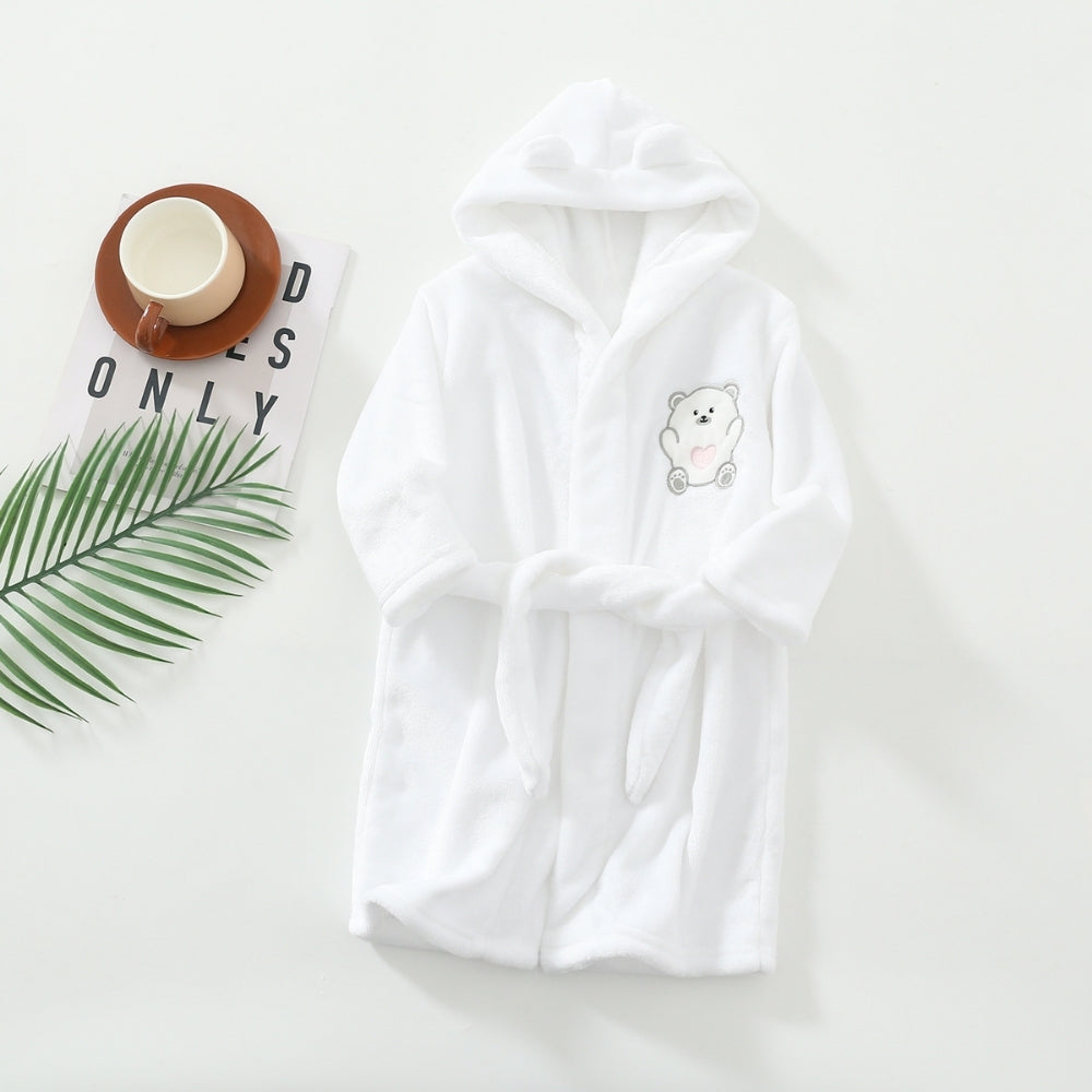 CozyNest – Warme Kinderbadjas met Capuchon