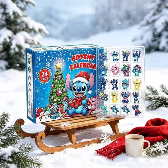<font dir="auto" style="vertical-align: inherit;"><font dir="auto" style="vertical-align: inherit;">Nouvelle boîte surprise calendrier de l'Avent de Noël Stitch Lilo &amp; Stitch</font></font>