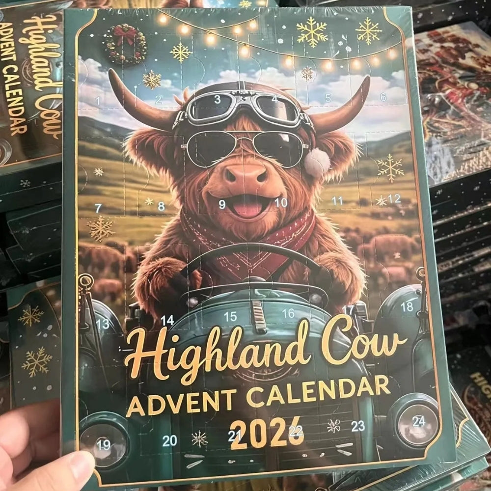 HooglanderCountdown – Schotse Hooglander Adventskalender met Verrassingen