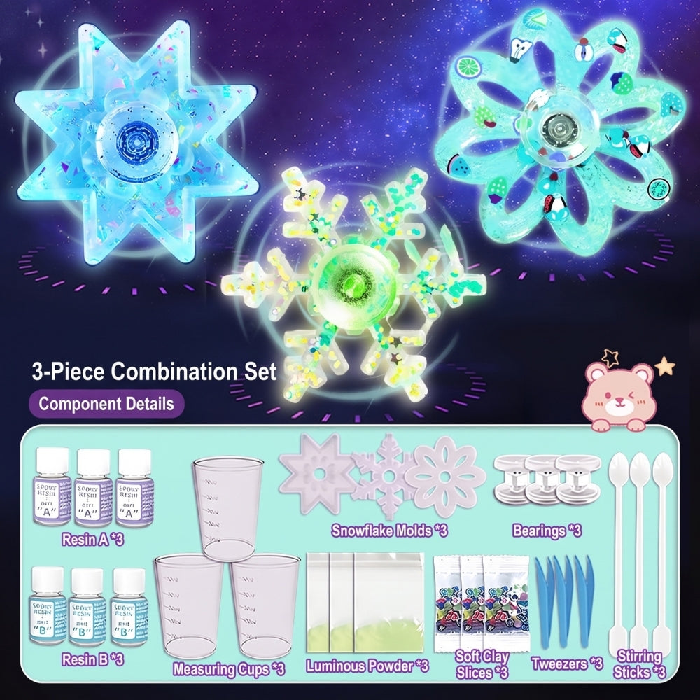 GlowSpinner – DIY Glow-in-the-Dark Fidget Spinner