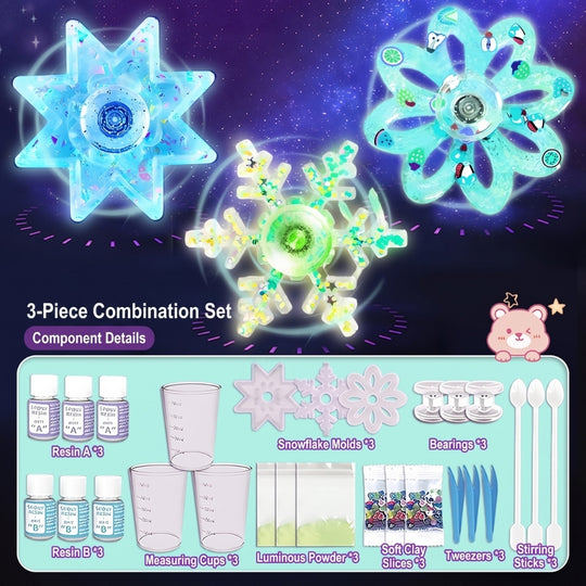 GlowSpinner – DIY Glow-in-the-Dark Fidget Spinner