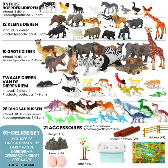 AnimalWorld – Wereld van Dieren Speelset