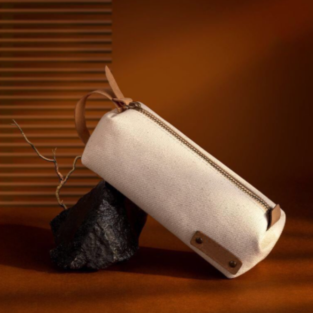 CanvasCarry – Vintage Canvas Etui met Handvat