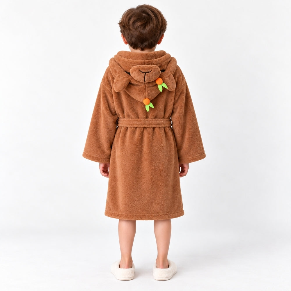CuddleCape – Zachte Kinderbadcape met Dierenprint