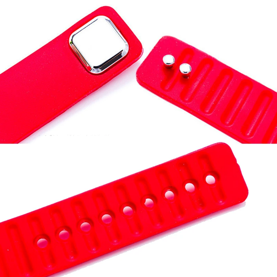 SlimPulse – Ultra Dun LED Sporthorloge met Siliconen Band