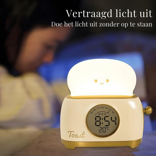 GlowToon™ Kinderwekker met Nachtlampje