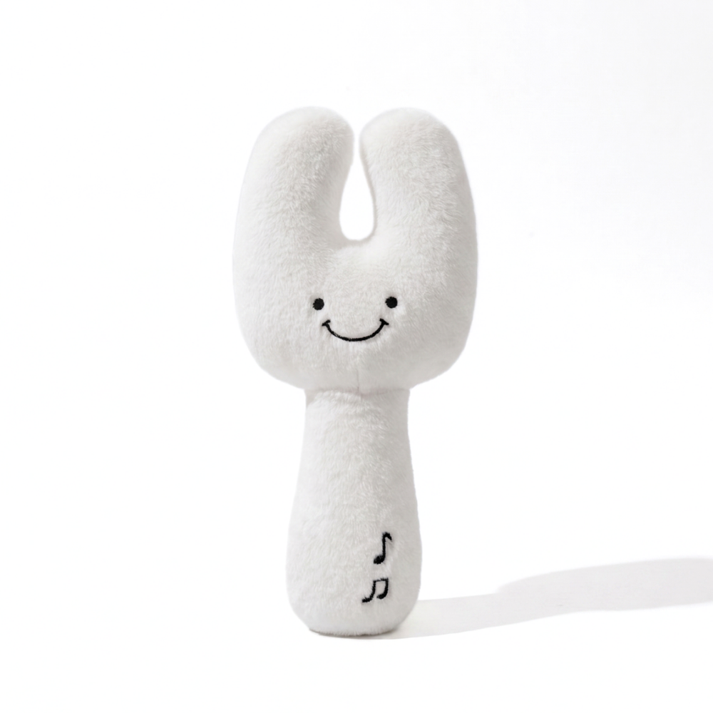 NoteCuddle – Stemvork & Muzieknoot Knuffel van Zacht Pluche