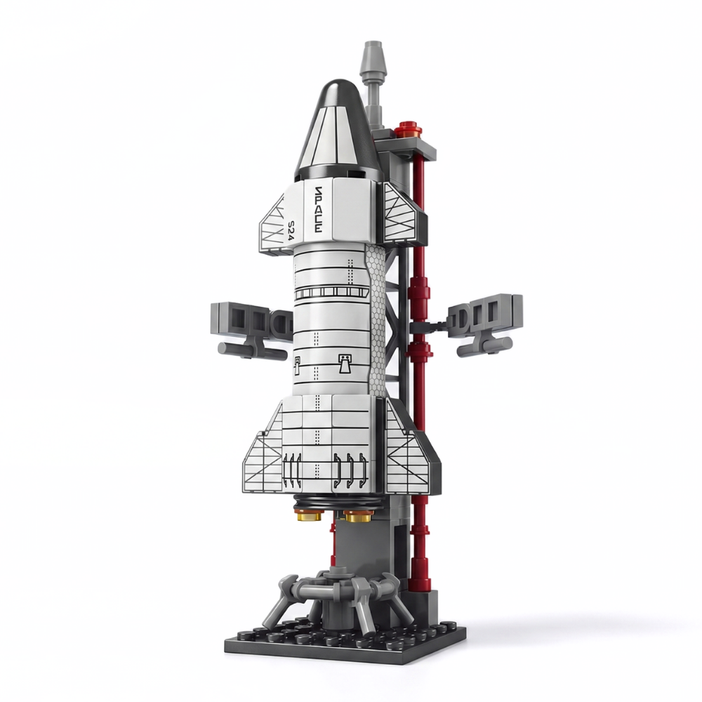GalaxyBuilder – Ruimte Shuttle, Raket & Spacecraft Bouwset (79–130 Stuks)