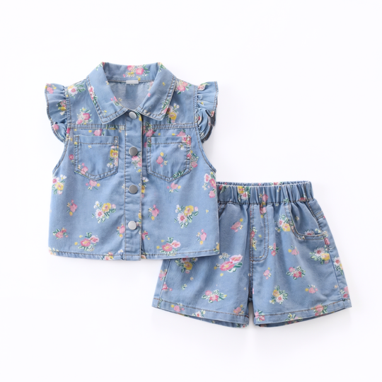 BloomDenim – Zomerset met Bloemenprint