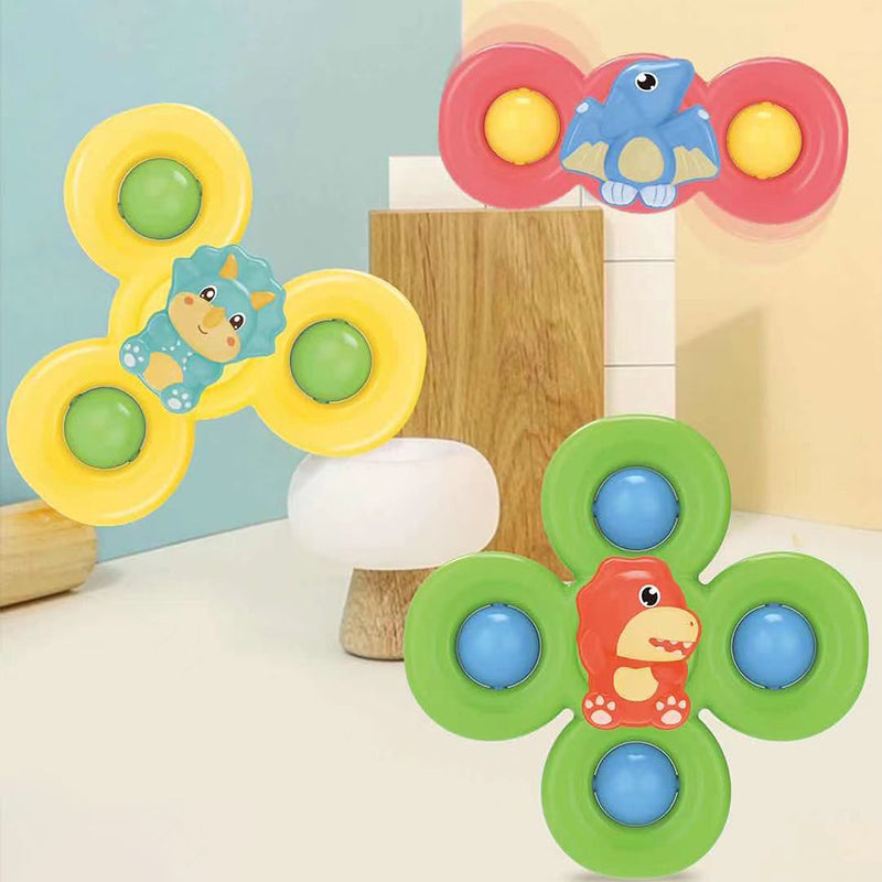 Spin &amp; Play™ – Sensorisk babyspinner (sæt med 3) 