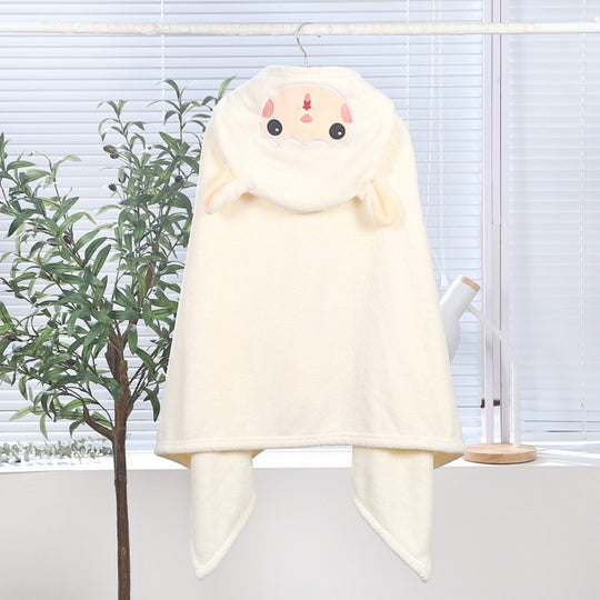 SnuggleHood – Geborduurde Babybadcape