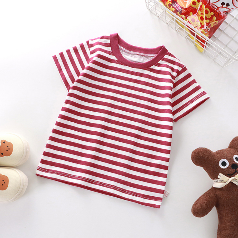 StripeJoy – Gestreept Kinder T-shirt